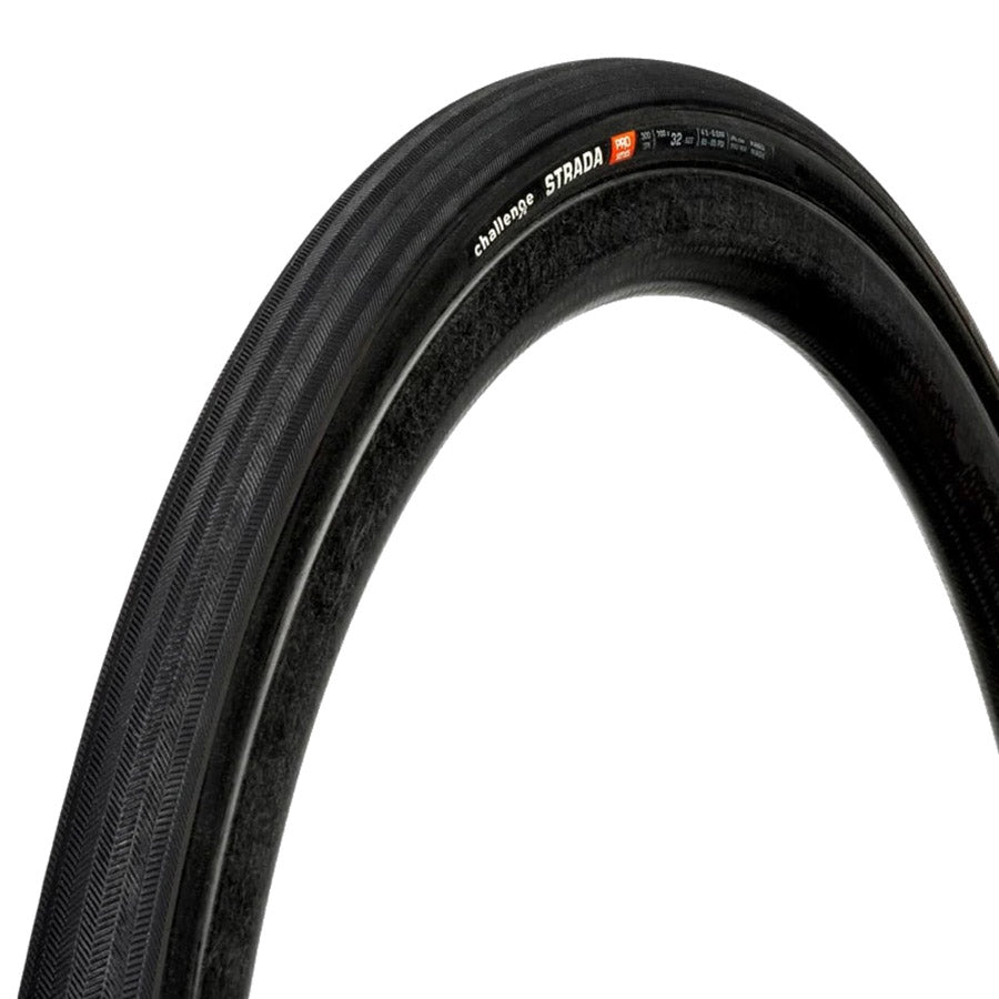 Challenge, Strada Pro TLR, Road Tire, 700x28, Folding, Tubeless Ready, SmartPrime, PPS Ganzo, 300TPI, Tanwall, 00453