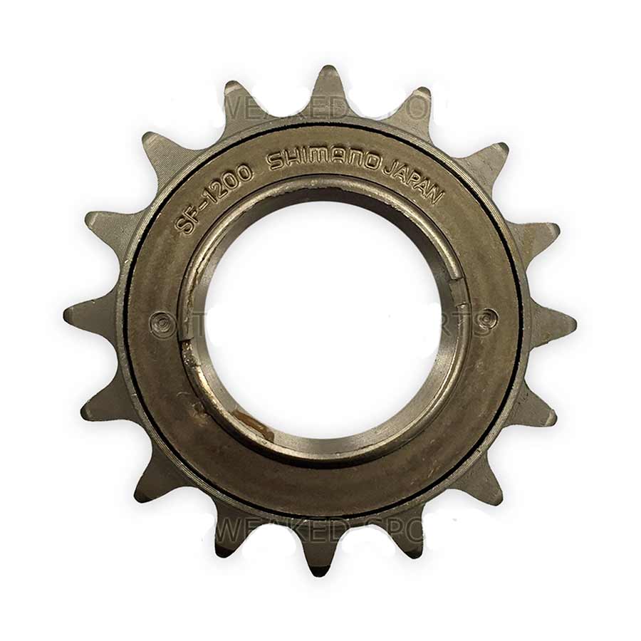 SHIMANO - SF/1200, FREEWHEEL, 1 SPEED, FOR 1/8'' CHAIN, BROWN - More Bikes Vancouver
