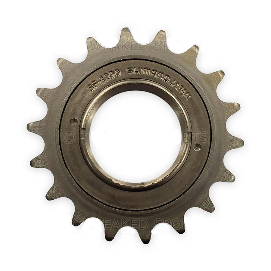SHIMANO - SF/1200, FREEWHEEL, 1 SPEED, FOR 1/8'' CHAIN, BROWN - More Bikes Vancouver