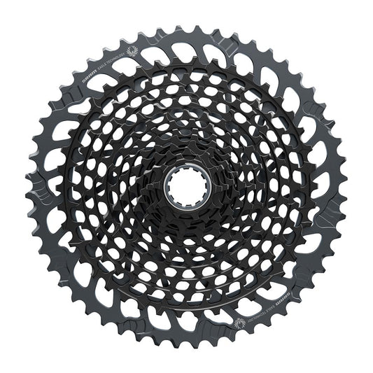 SRAM, XG-1295 X01 Eagle, Cassette, Speed: 12, 10-52T, Black