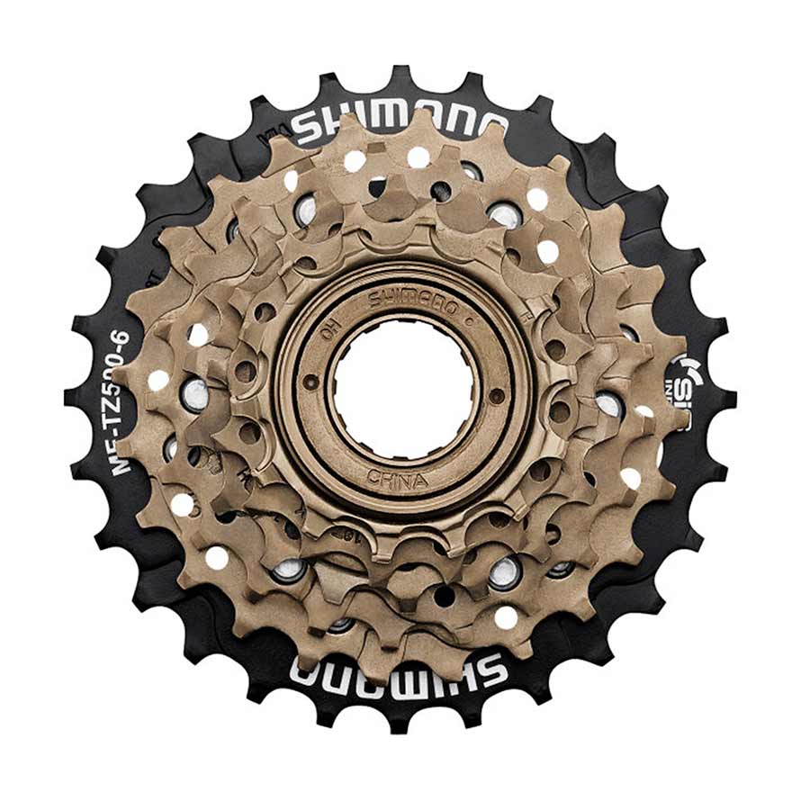 SHIMANO - FREEWHEEL MF-TZ500, 6 SPEED, 14-28T - More Bikes Vancouver