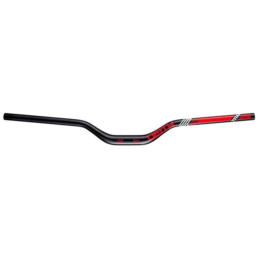 Deity, Highside 50, MTB Handlebar, Diameter: 31.8mm, 760mm, Rise: 50mm, Red