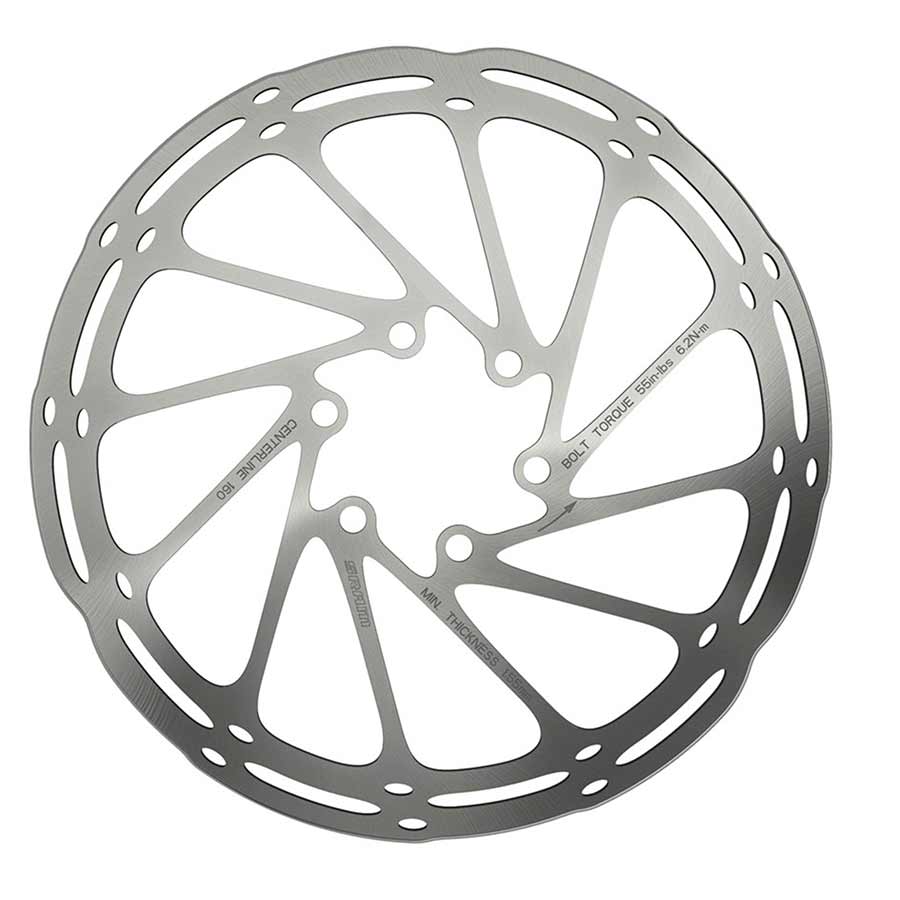 SRAM - CENTERLINE ROUNDED DISC BRAKE ROTOR ISO 6 BOLT 160MM