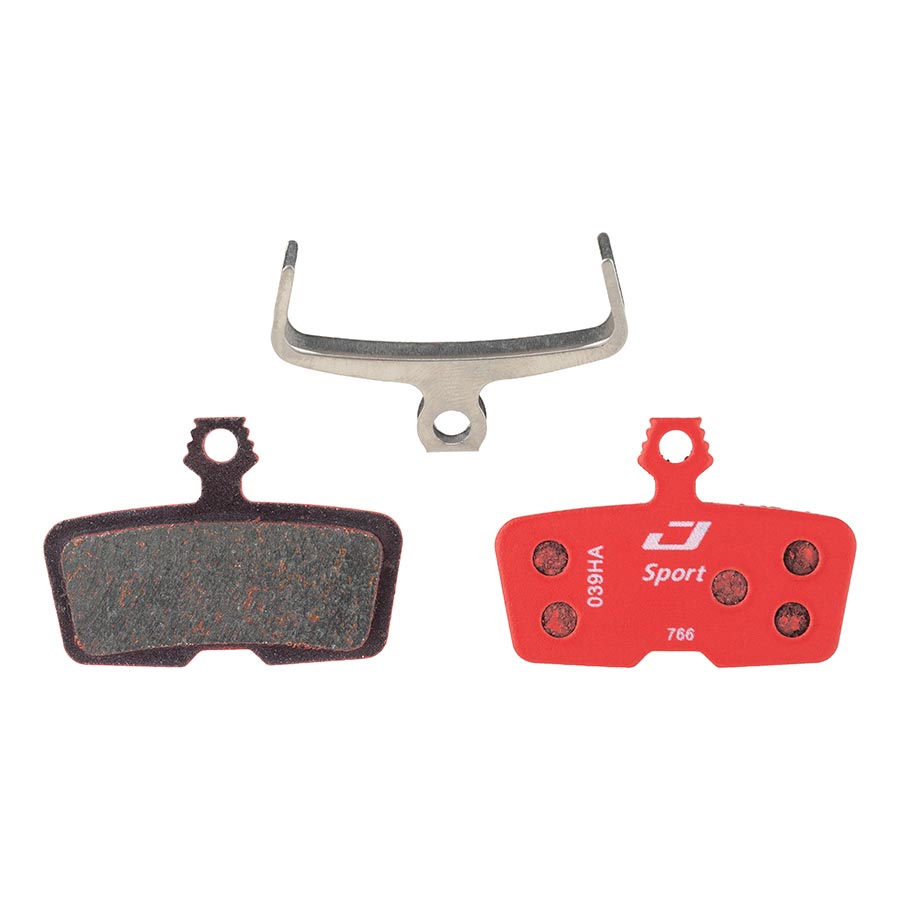 Jagwire, Mountain Sport, Disc brake pads, Semi-metallic, Hayes HFX, MX1