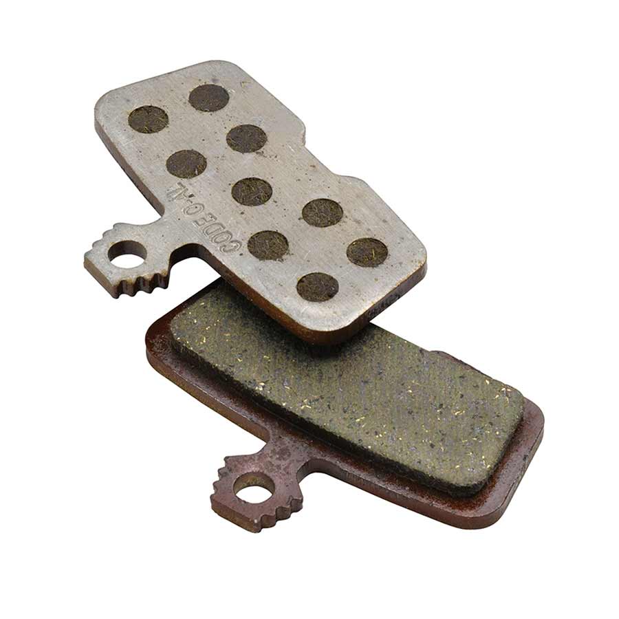 AVID - CODE 2011+ DISC BRAKE PADS, ORGANIC, ALUMINUM BACK PLATE - More Bikes Vancouver