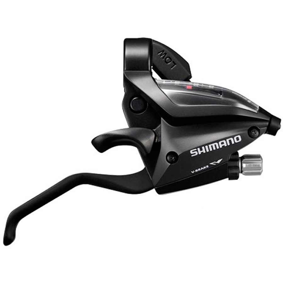 SHIMANO - ALTUS ST-EF500, SHIFTER-BRAKE LEVER, SPEED: 3x7, BLACK, SET - More Bikes Vancouver