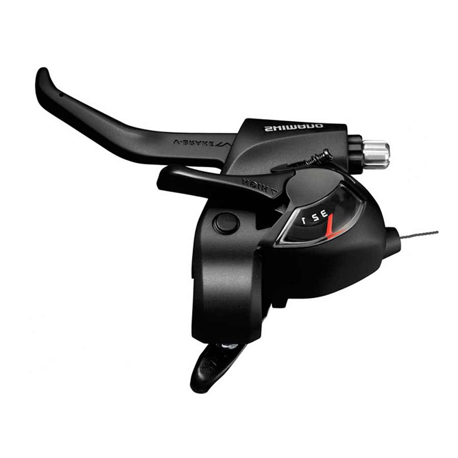 SHIMANO - ST-EF41, SHIFT/BRAKE LEVER COMBO, 3X6SP, BLACK