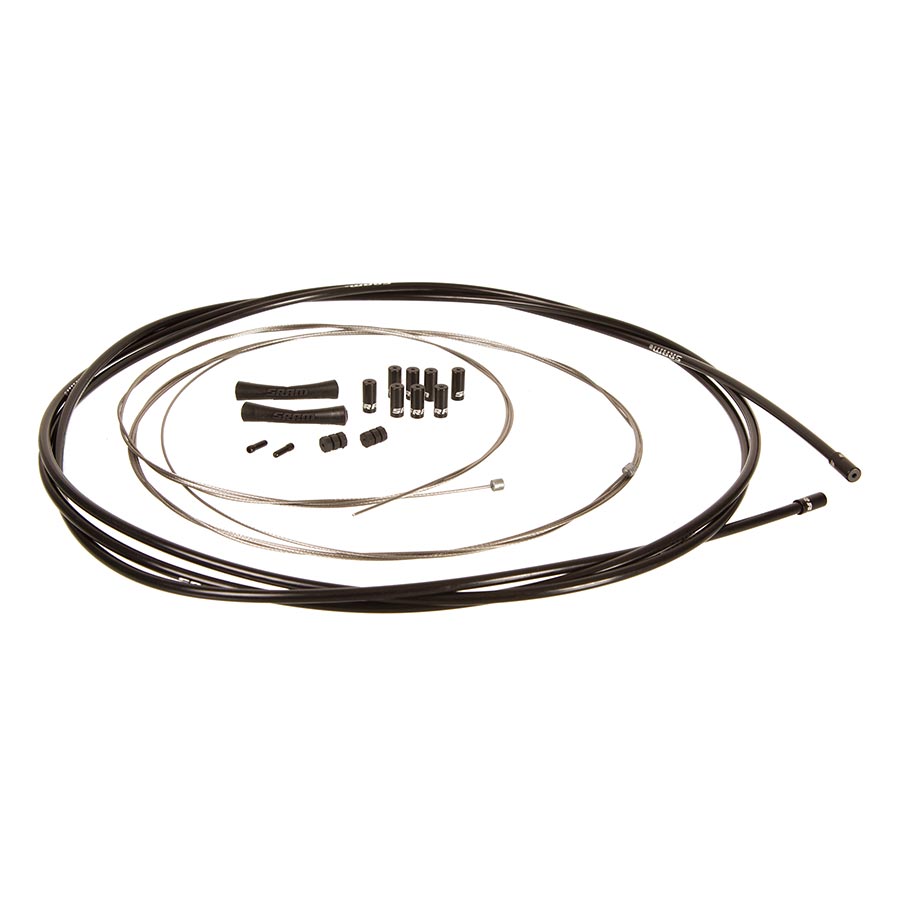 SRAM - SHIFTER CABLE/HOUSING SET, STAINLESS STEEL, BLACK, SHIMANO/SRAM KIT - More Bikes Vancouver