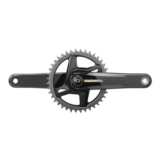 SRAM, Force D2 1x Wide, Power Meter Crankset, Speed: 12, Spindle: 28.99mm, BCD: Direct Mount, 40, DUB, 172.5mm, Black, Road Disc