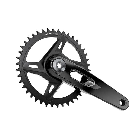 SRAM, Rival 1x XPLR E1, Crankset, Speed: 12/13, Spindle: 28.99mm, BCD: Direct Mount SRAM 8 Bolt, 42, DUB, 160mm, Black, Road