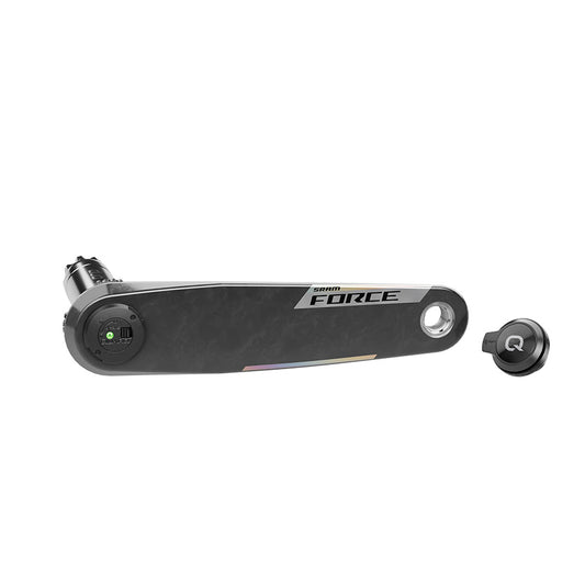 SRAM, Force XPLR PM, Left Arm with Power Meter Spindle, Speed: 12/13, Spindle: 28.99mm, DUB, 160mm, Black, Road