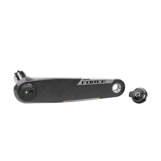SRAM, Force E1 PM, Left Arm with Power Meter Spindle, Speed: 12/13, Spindle: 28.99mm, DUB, 160mm, Black, Road