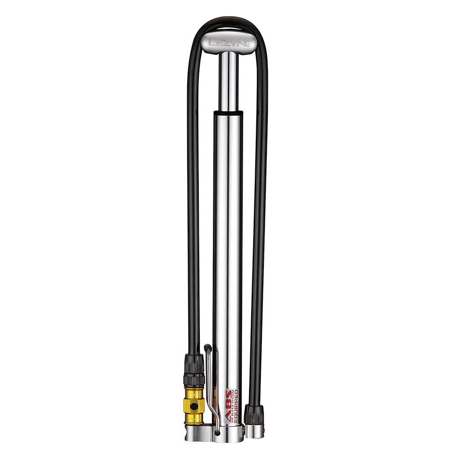 Lezyne, Micro Floor Drive HP, Pump, ABS flip chuck, 160psi, Silver, No Gauge