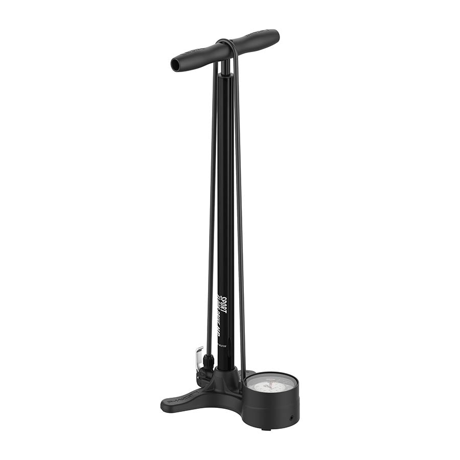 Lezyne, Sport Floor Drive, Floor Pump, ABS-1 Pro Chuck, 220psi, Black