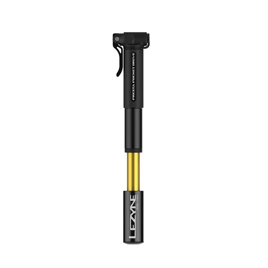 Lezyne, PRESTA POCKET DRIVE, Pump, 145mm, 160psi, Black