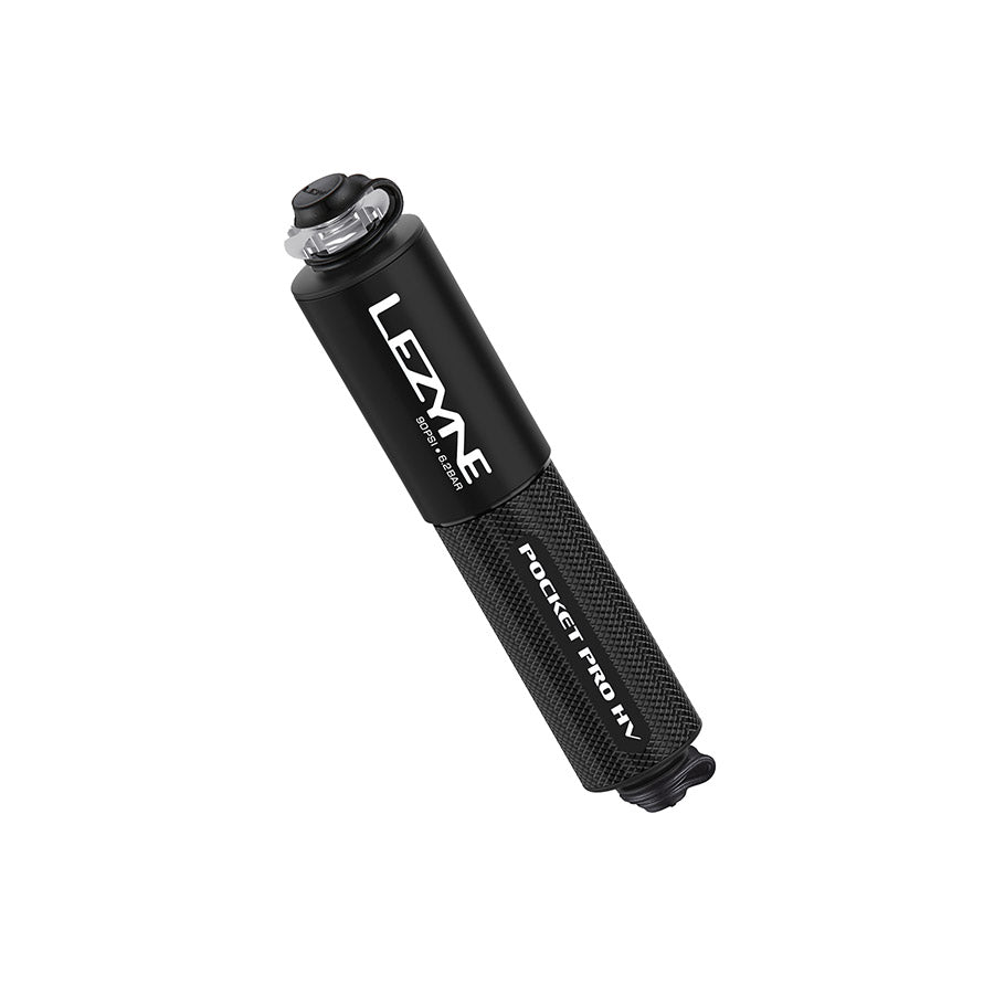 Lezyne, Pocket Drive Pro HV, Pump, 152mm, 90psi, ABS flip chuck, Black