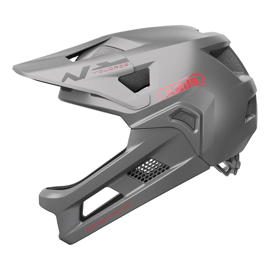 Abus, YouDrop FF, Mountain Helmet, Velvet Black, S, 48 - 55cm