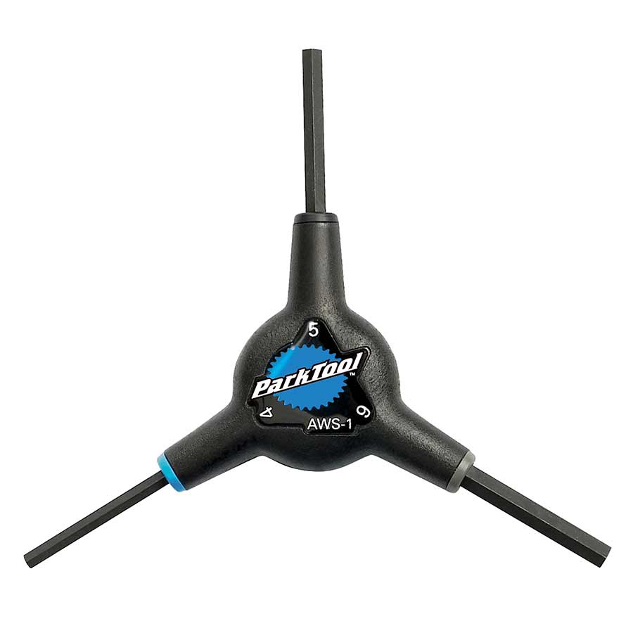 PARK TOOL - AWS-1 Y-WRENCH, HEX 4mm/5mm/6mm