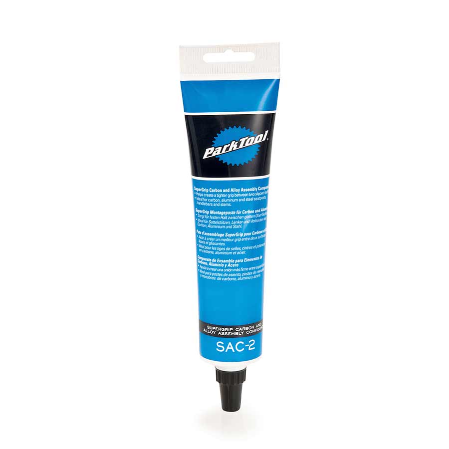 PARK TOOL - SAC-2 SUPERGRIP CARBON AND ALLOY ASSEMBLE COMPOUND, 4 OZ. TUBE - More Bikes Vancouver