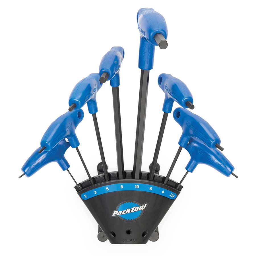 PARK TOOL - PH-1.2, P-HANDLE HEX WRENCH SET