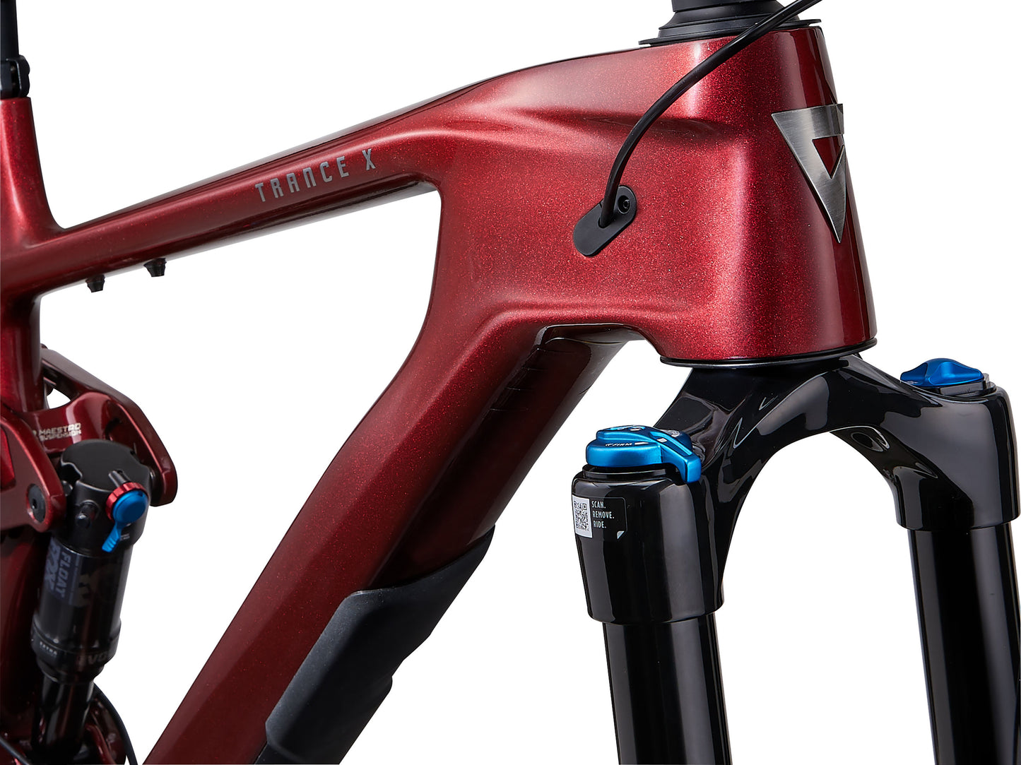 Close up of Red Giant Trance 