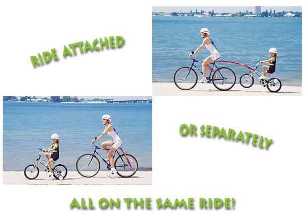 Trail-Gator Bike Tow Bar - More Bikes Vancouver