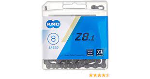 KMC - Z8.1 GY/GY, CHAIN, SPEED: 6/7/8, 7.1MM, LINKS: 116, GREY