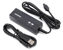 SHIMANO - BATTERY CHARGER, SM-BCR2, FOR SM-BTR2 INCLUDING CHARGING CORD FOR USB PORT - More Bikes Vancouver