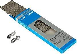 SHIMANO - BICYCLE CHAIN, CN-HG601-11, FOR 11-SPEED (ROAD/MTB/E-BIKE COMPATIBLE), 126 LINKS
