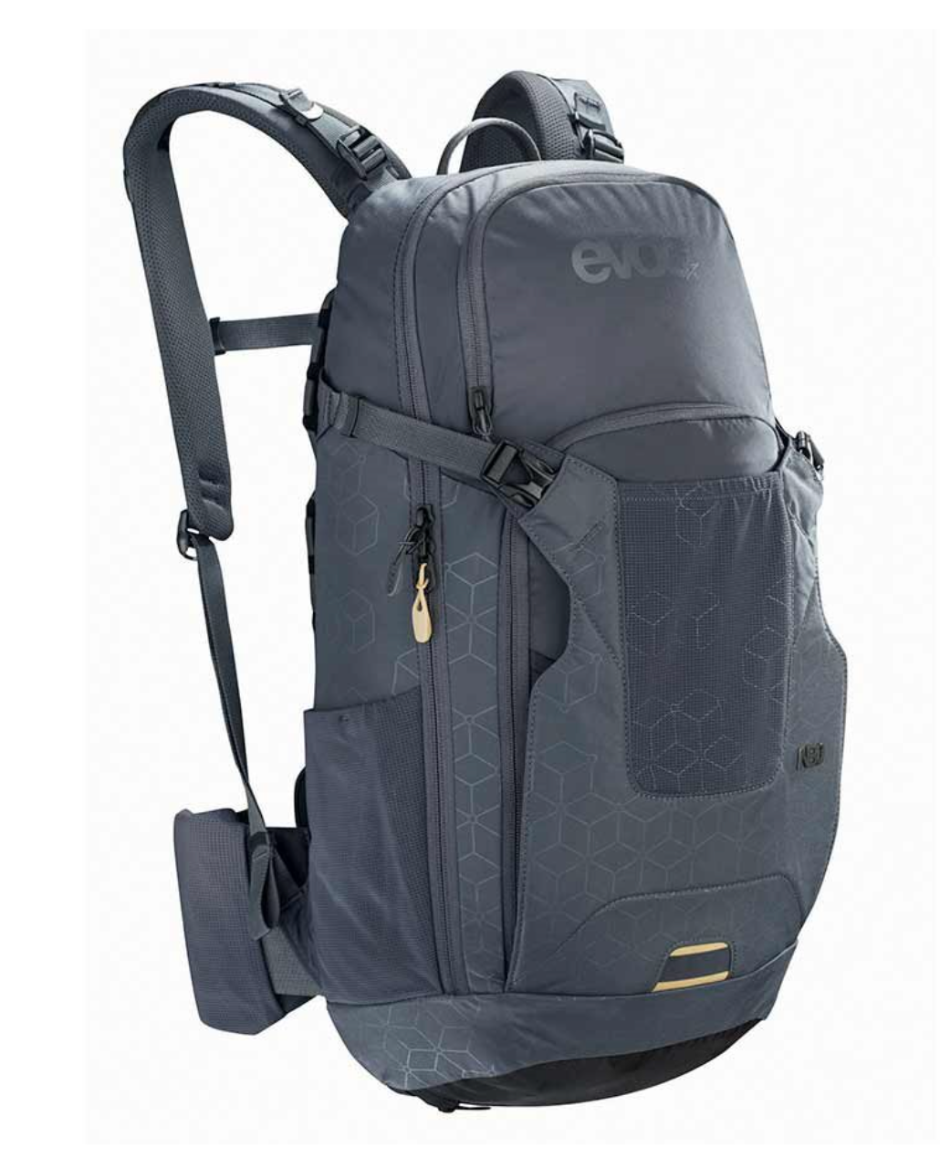 EVOC - NEO, PROTECTOR BACKPACK, 16L, CARBON GREY, XL