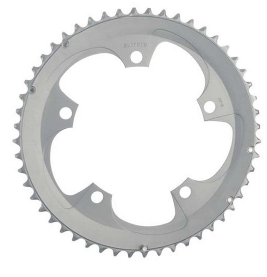 SHIMANO - Y1MJ98030, 50T, 10SP, BCD 130mm, 5 BOLT, TIAGRA FC-4603, OUTER CHAINRING, FOR ROUTE TRIPE SIL