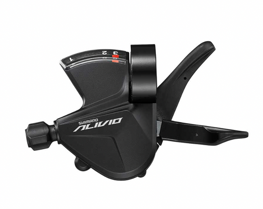 SHIMANO - ALIVO SL-M3100, TRIGGER SHIFTER, SPEED: 3, BLACK