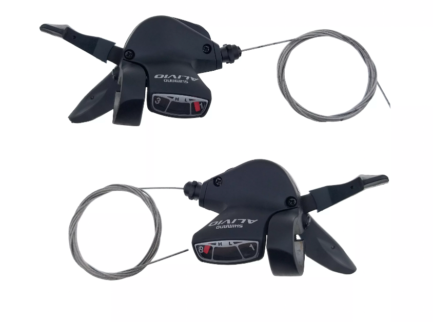 SHIMANO - SHIFT LEVER SET ALIVIO SL-M410 3x8 SPD PAIR – More Bikes