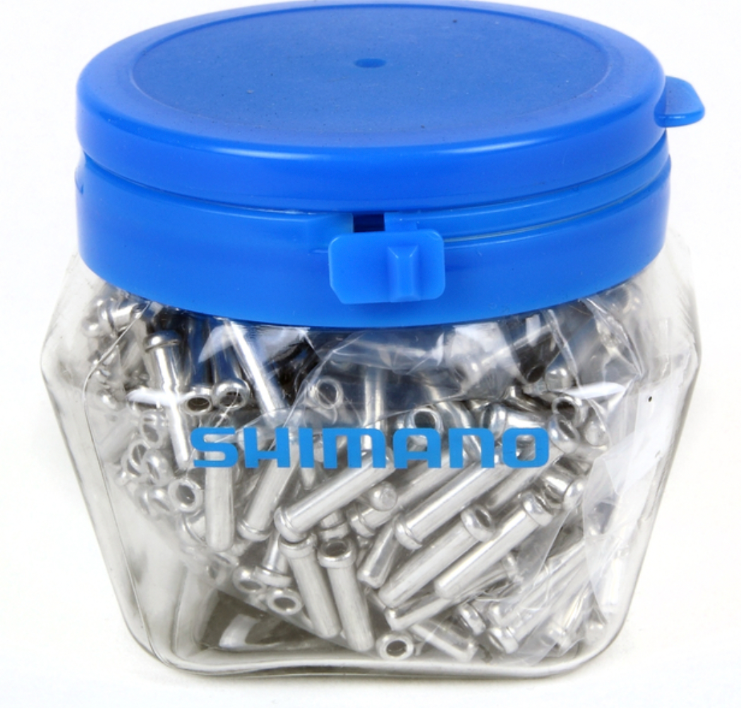 SHIMANO - BRAKE INNER CABLE END CAPS (1.6MM) 500PCS ($.10/EACH)