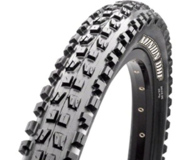 MAXXIS - MINION DHF, TIRE, FOLDING, TUBELESS READY, DUAL, EXO, 60TPI, BLACK